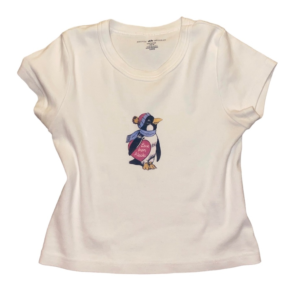 Brandy melville graphic baby tee